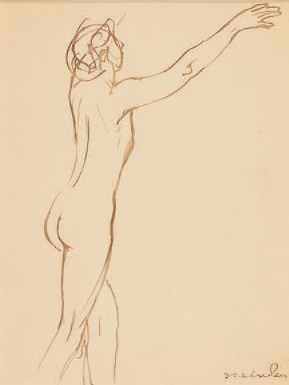 THÉOPHILE-ALEXANDRE STEINLEN
Étude de modèle
Dessin...