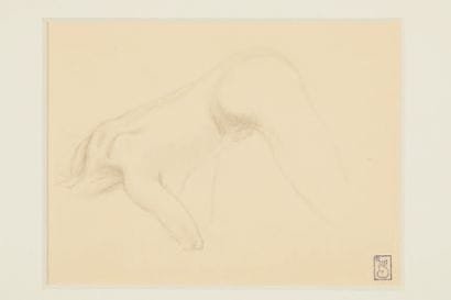THÉOPHILE-ALEXANDRE STEINLEN
Étude de modèle
Dessin...
