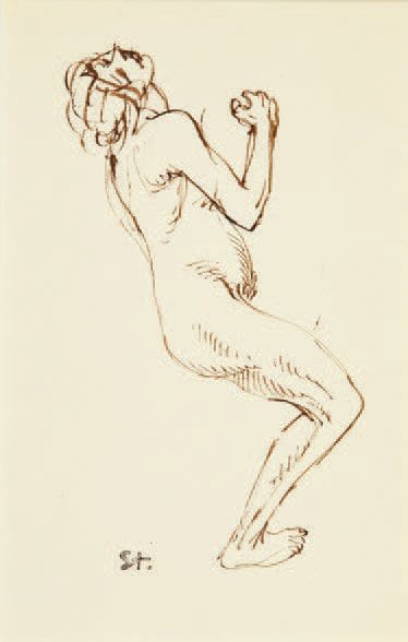 THÉOPHILE-ALEXANDRE STEINLEN
Étude pour la...