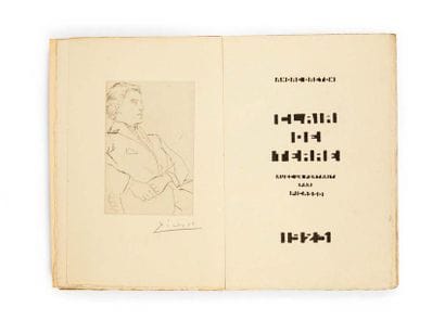 André BRETON.
Clair de terre. Avec un portrait...