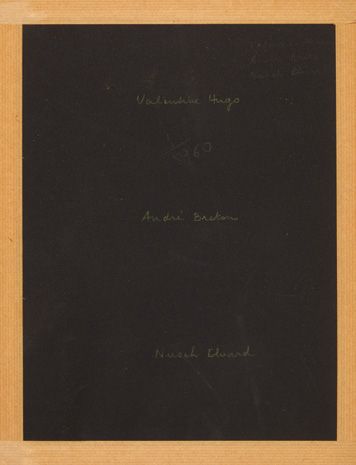 Valentine HUGO, André BRETON et Nusch ÉLUARD.
Cadavre...