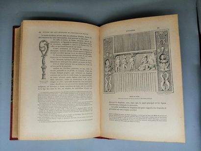 BOURNAND. History of decorative and industrial...