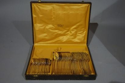 Silver-plated metal set, net model, including...