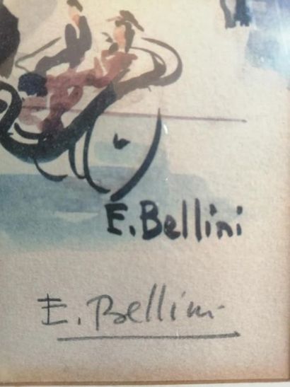 Bennini, Port animated, print n°106/175....