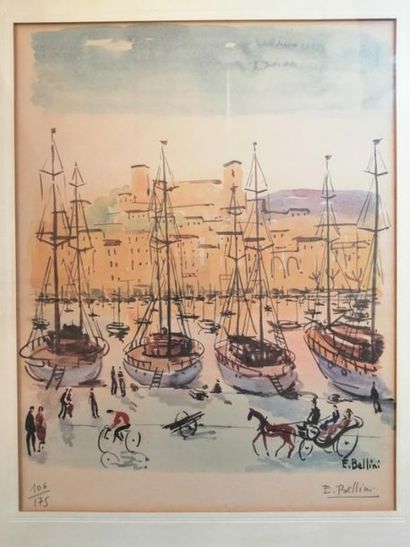Bennini, Port animated, print n°106/175....