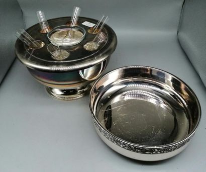 SERVICE to CAVIAR and a silver CUP.