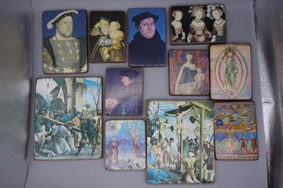 Important batch of reproductions glued on...