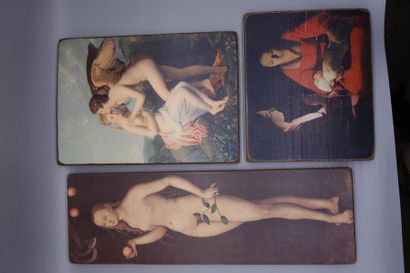 Important batch of reproductions glued on...