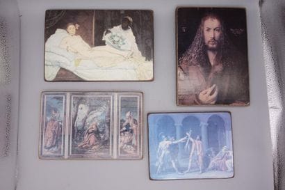 Important batch of reproductions glued on...