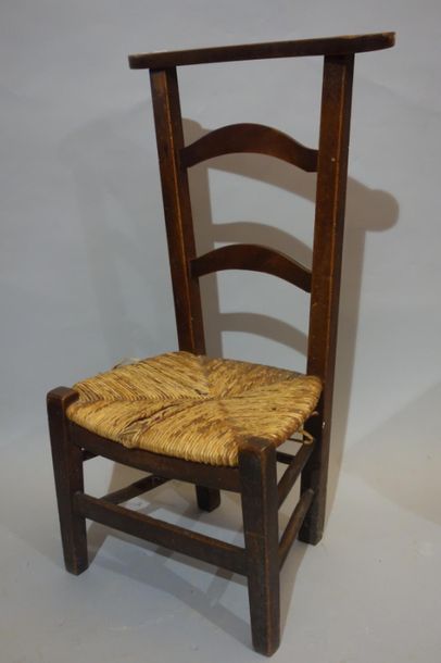 Prayers of God with a barrauded backrest,...