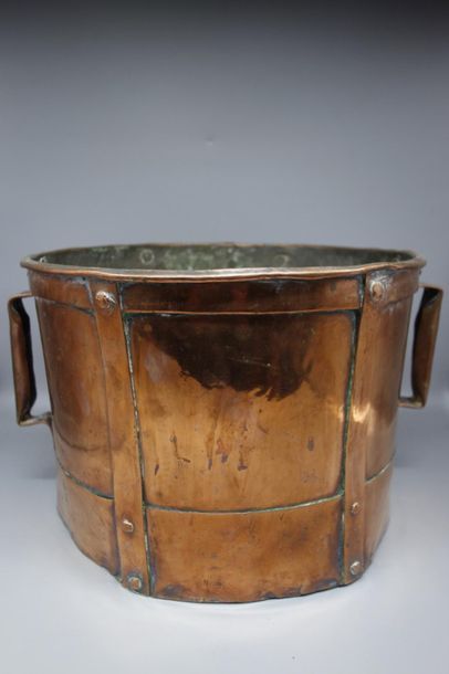 Copper grain measure.