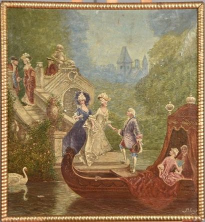 Emile Salomé (1833-1881). 
 Reception on...