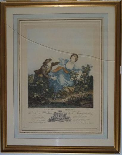 According to Fragonard, le Friche d'Amour,...