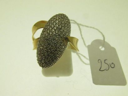 1 ring gold setting openworked decorated...