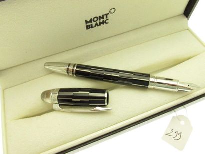 1 MONTBLANC STARWALKER BLACK MYSTERE fountain...