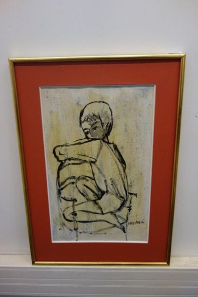 Portrait de clown. On joint un dessin d'enfant...