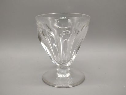 BACCARAT. Service de verres modèle Talleyrand...