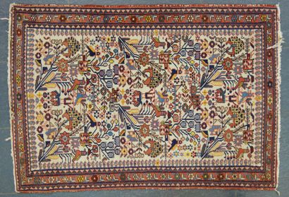 TAPIS PERSAN ORIGINE ABADEH CHAINE TRAME

COTON...