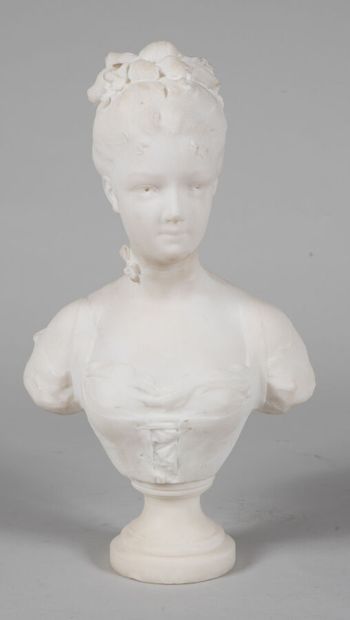 Felix Cana

Buste d'une jeune femme en marbre...