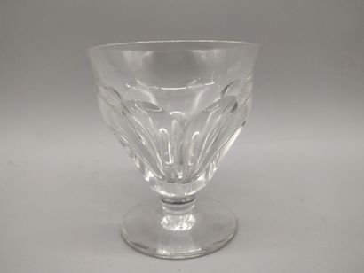 BACCARAT. Service de verres modèle Talleyrand...