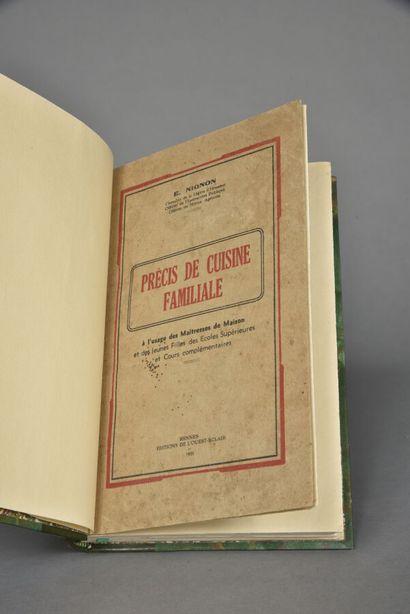 NIGNON, Précis de cuisine familiale : à l'usage...