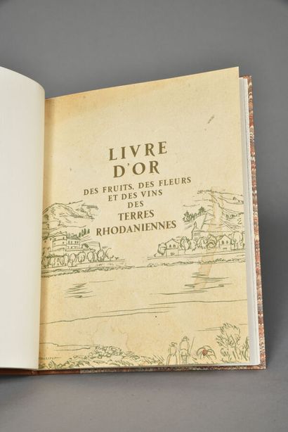 COLLECTIF, Livre d'or des fruits, des fleurs...