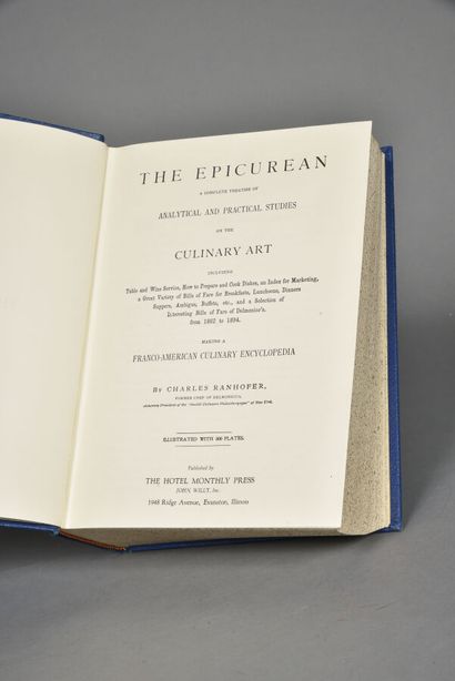 RANHOFER Charles, The Epicurian, illustrated...