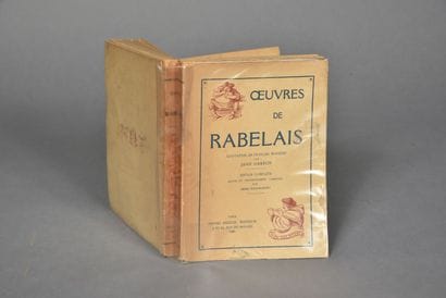 JEAN GARROS ,Oeuvres de Rabelais, 1936, un...