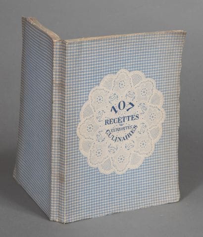 POIRET Paul. 107 RECETTES ou curiosités culinaires....
