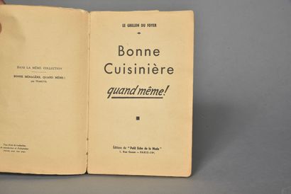 COLLECTIF, Bonne cuisinière quand même, un...