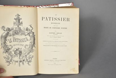 GARLIN, Le pâtissier moderne, 1889, un volume...