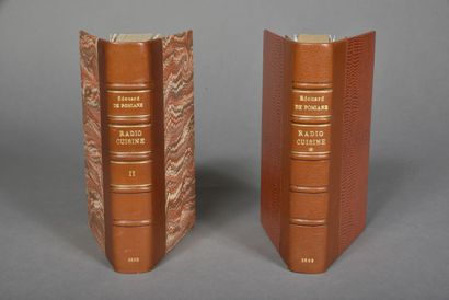 POMINANE E. DE, Radio-cuisine : chroniques...