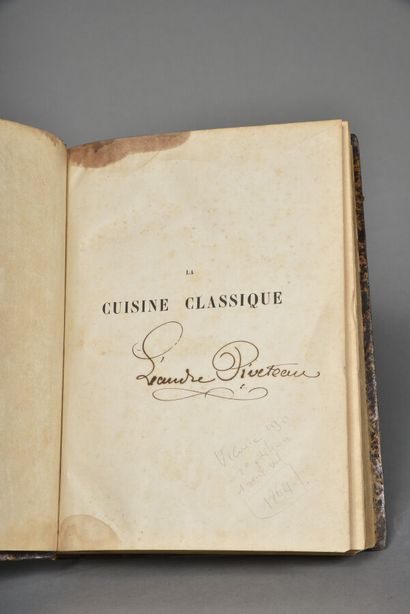 DUBOIS & BERNARD, La Cuisine Classique: Etudes...
