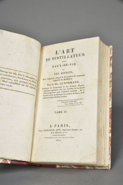 LENORMAND, L'art du distillateur des eaux...