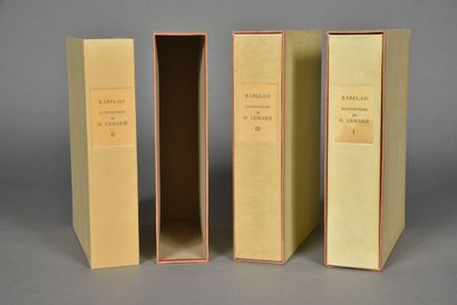 RABELAIS, illustré par Henry LEMARIE, Paris,...