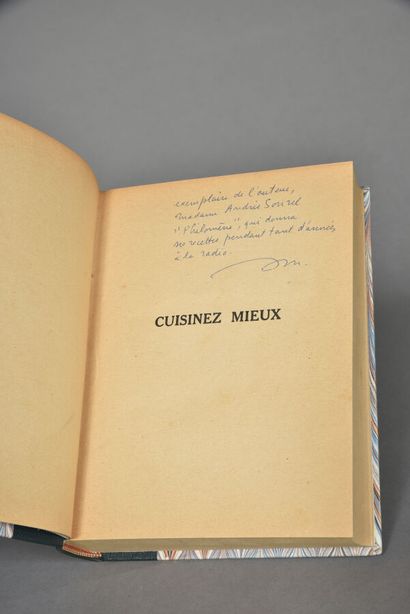 SONREL Andrée, Cuisiner mieux, recettes simples...