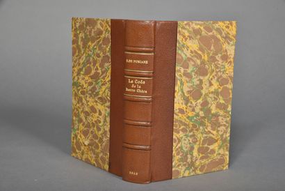 POMIANE E. DE, Le code de la bonne chère,...