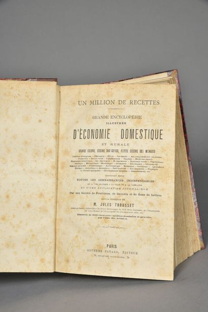TROUSSET Jules, Un million de recettes -...