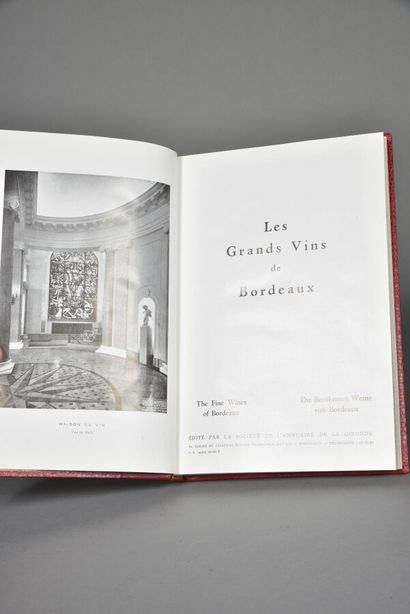 COLLECTIF, Les Grands Vins de Bordeaux. Edité...