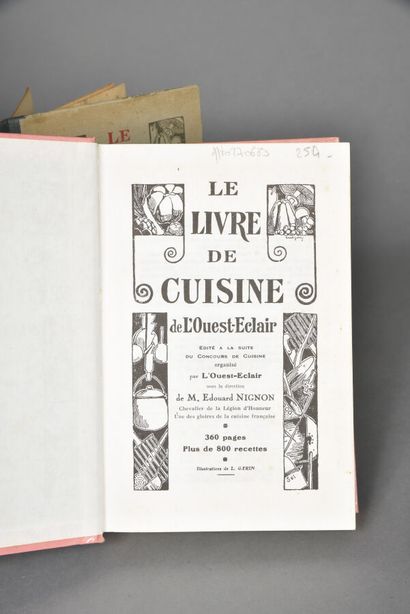 NIGNON, Le livre de cuisine de l'ouest-éclair,...