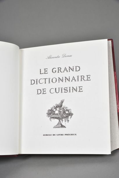 DUMAS Alexandre, Le Grand dictionnaire de...