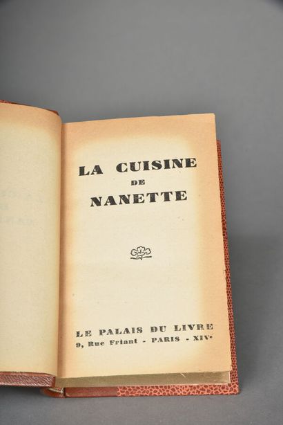 NANETTE, Les recettes culinaires, Paris,...