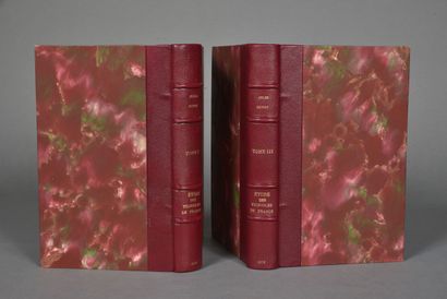 GUYOT Jules, Etude des vignobles de France...