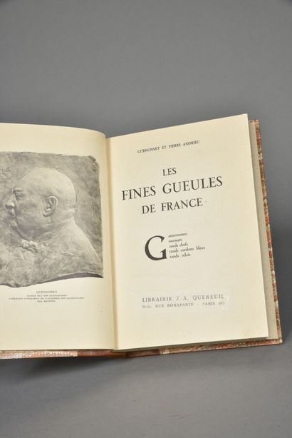 CURNONSKY et AMBRIEUX Pierre, Les fines gueules...