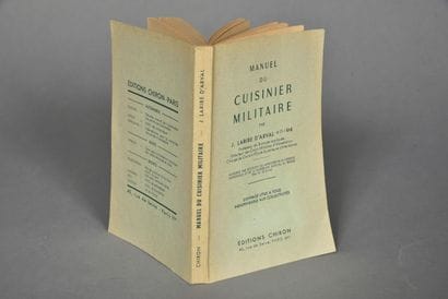 LARIBE D'ARVAL, Manuel du cuisinier militaire,...