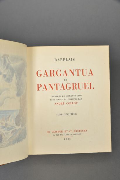 RABELAIS, Le Tiers livre des faicts et dicts...