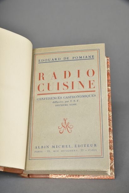 POMINANE E. DE, Radio-cuisine : chroniques...