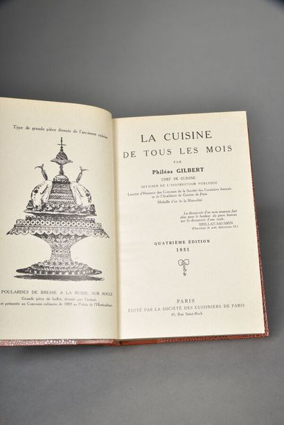 GILBERT Phileas, La Cuisine de tous les mois,...