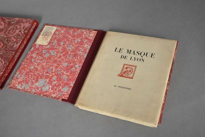 CABANES, Le masque de Lyon, bois gravés par...