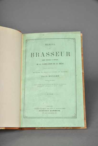 MULER, Manuel Du Brasseur, Guide Theorique...